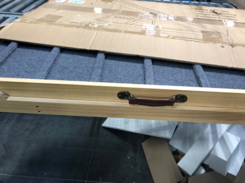 Photo 1 of Dog Ramp,Portable Dog Pet Ramp for Car Bed Couch SUV, Dog Stairs for High Beds,Pet Stairs Ramp for Dogs to Get On Bed Couch Car SUV,Dog Ramps for Small and Old Dogs