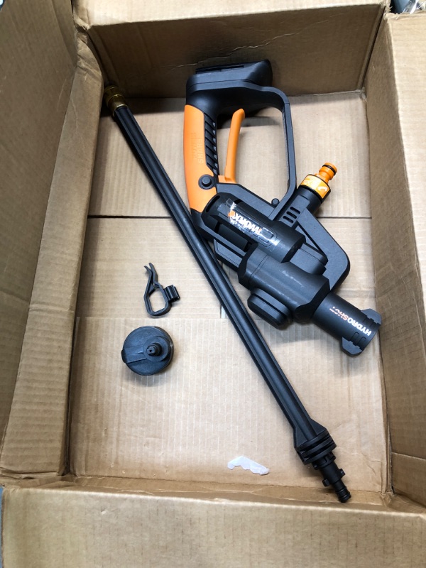 Photo 3 of WORX 20V Hydroshot Cordless Pressure Washer WG620.5 Portable Power Cleaner,w/Accessories, 1 * 2.0Ah Battery & Charger Included