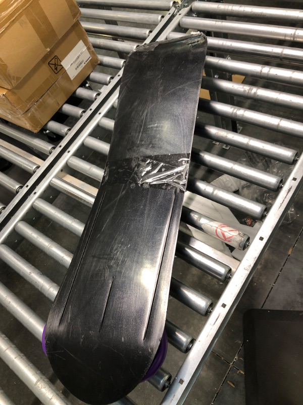Photo 1 of The Original LED Ski Skooter, Fold-up Snowboard Kick-Scooter for Use on Snow & Grass, Snow Sled, Winter Toys Purple