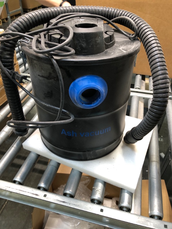 Photo 1 of Ash Vacuum Cleaner, 20L/5.3 Gallon Multifunctional Ash Vacuum, Vacuum/Blower Function, Included Accessories for Fireplaces, Pellet Stoves, BBQ Grills, Wood-Burning Stoves and Fire Pits - 1200W Black