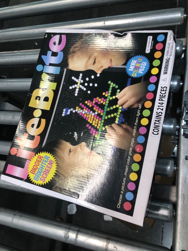 Photo 4 of Lite-Brite Ultimate Classic Retro and Vintage Toy, Gift for Girls and Boys, Ages 4+