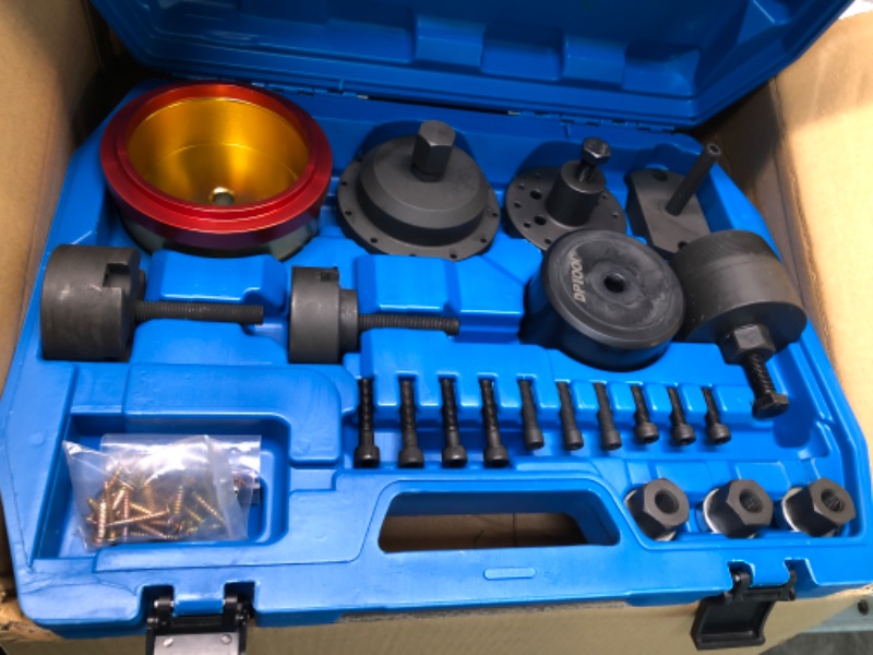 Photo 3 of DPTOOL Crankshaft Seal Removal Kit,Crankshaft Front and Rear Oil Seal Remover and Installer Kit Compatible with BMW N40 N42 N45 N45T N46 N46T N52 N53 N54 N55 Engine for 10 models engine