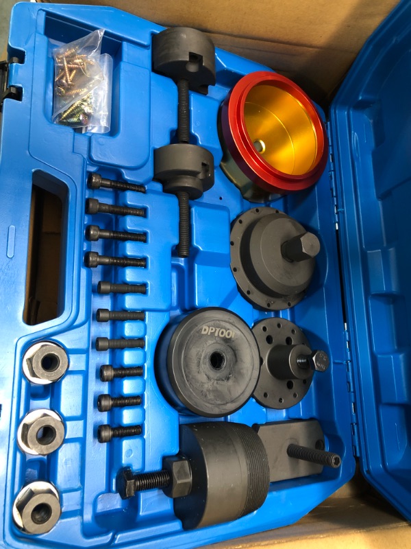 Photo 2 of DPTOOL Crankshaft Seal Removal Kit,Crankshaft Front and Rear Oil Seal Remover and Installer Kit Compatible with BMW N40 N42 N45 N45T N46 N46T N52 N53 N54 N55 Engine for 10 models engine