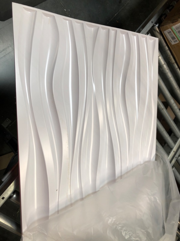 Photo 2 of Art3d 10-Sheet Premium Self-Adhesive Kitchen Backsplash Tiles in Marble, 12"X12" White