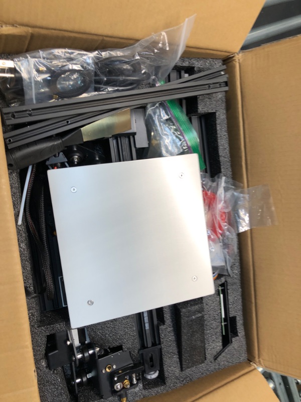 Photo 1 of Voxelab Aquila C2 3D Printer with Improved Alloy Frame Structure,UL Certified Power Supply,Removable Build Surface Plate, Fully Open Source and Resume Printing Function,Printing Size 8.66x8.66x9.84in