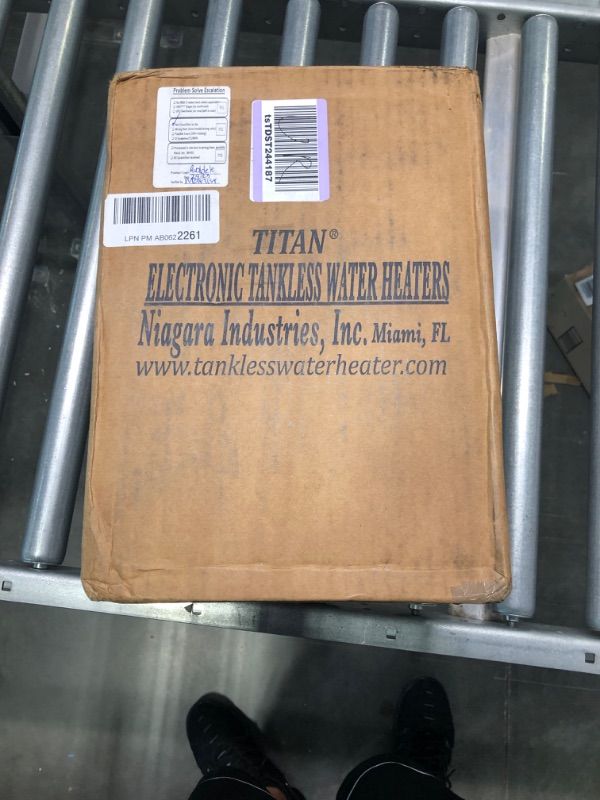 Photo 4 of Titan N-120S SCR2 Tankless Water Heater Electric 11.8 KW 220 Volt 54 AMP