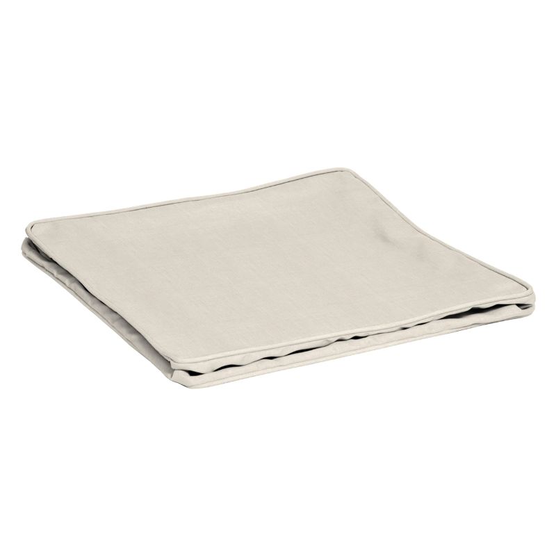 Photo 1 of Arden Selections ProFoam Performance Outdoor Deep Seat Cushion 24 x 24, Sand Cream Modern Sand Cream 24"D x 24"W x 6"H