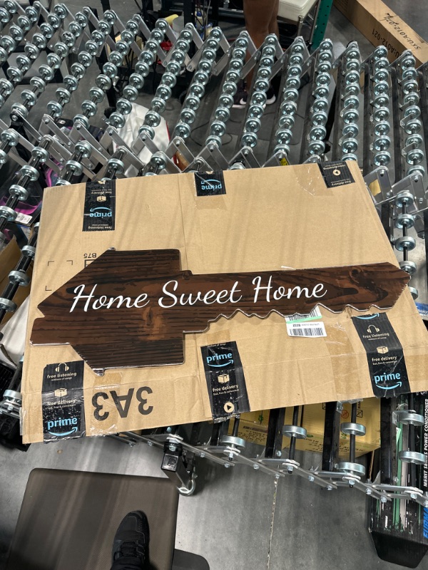 Photo 3 of Extra Large Real Estate Key Sold Sign | One Sign Double Sided | Social Media Photo Prop for Realtors and New Home Owners | Real Estate Agent Gift (Home Sweet Home / Sold!)