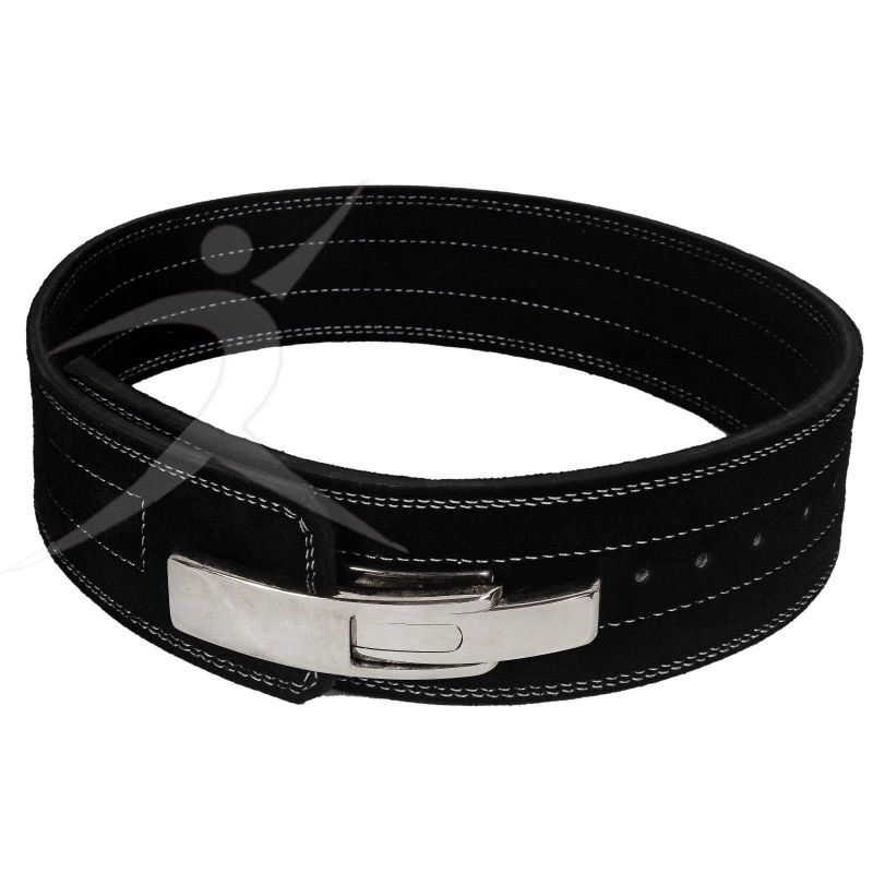 Photo 1 of 4Fit 10MM Weight Power Lifting Leather Lever Pro Belt Gym Training Black
