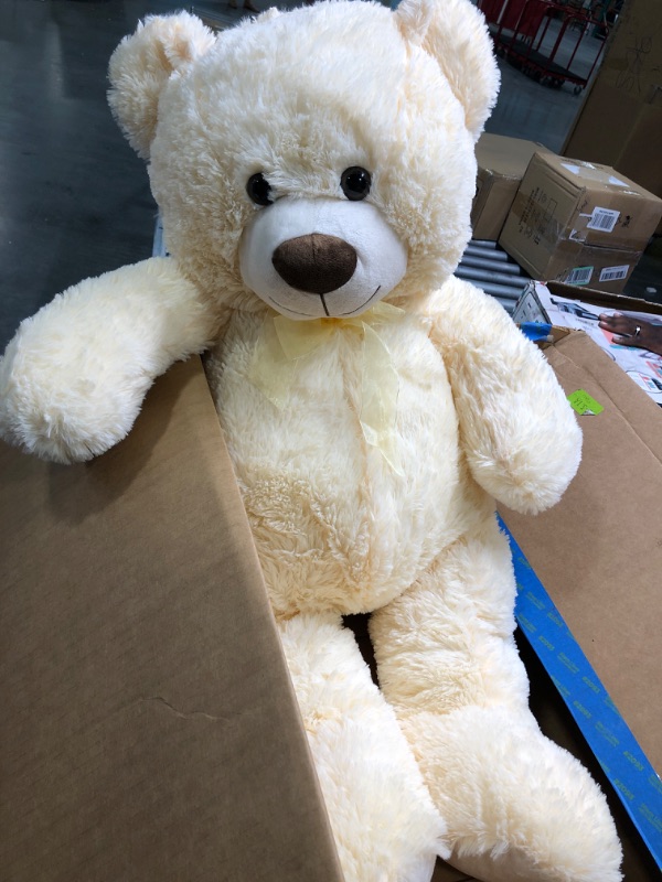 Photo 1 of Toys Studio 36 inch Big Teddy Bear Cute Giant Stuffed Animals Soft Plush Bear for Girlfriend Kids, Beige Beige 36 in