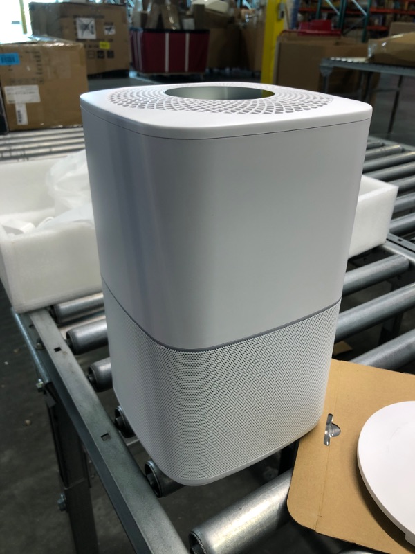 Photo 4 of Cwxwei Air Purifiers for Bedroom Home,Max Up to 825 sq ft,True H13 HEPA Filter,For Pet Dander,Smoke,Odor,Dust,Allergens,Mold,Wildfire Particles.24dB Quiet Air Purifier,Desktop Air Cleaners,SY910 White1