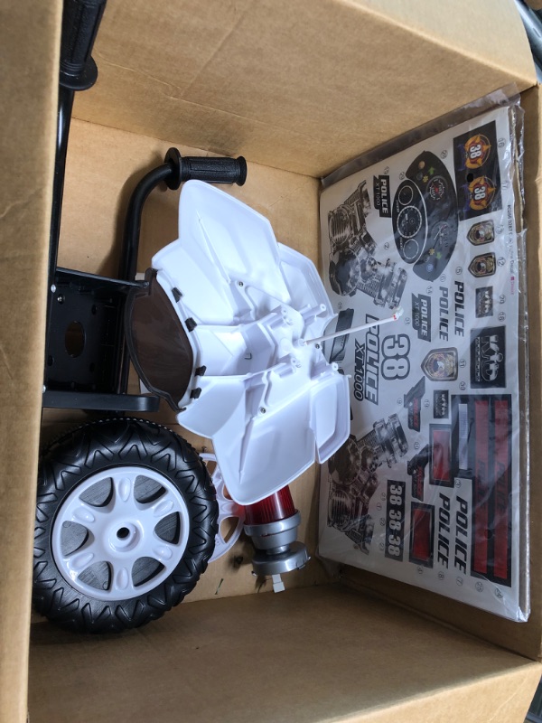 Photo 1 of Kid Motorz Lil Patrol 6V, Blue and White (0286)