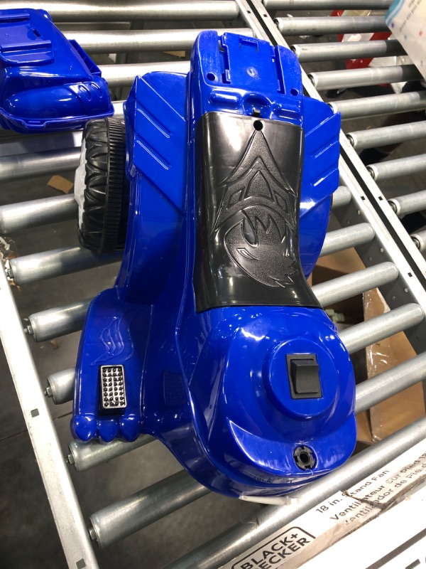 Photo 1 of Kid Motorz Lil Patrol 6V, Blue and White (0286)
