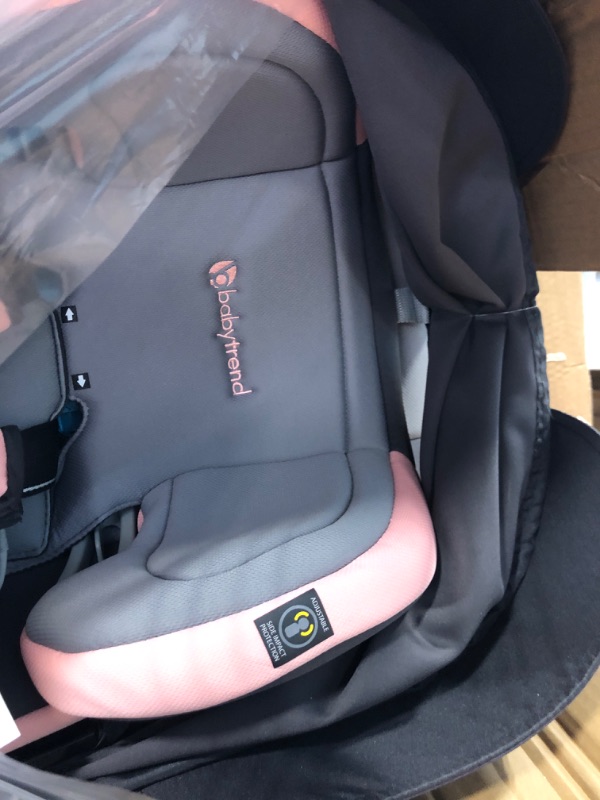 Photo 3 of Baby Trend Cover Me 4 in 1 Convertible Car Seat, Quartz Pink