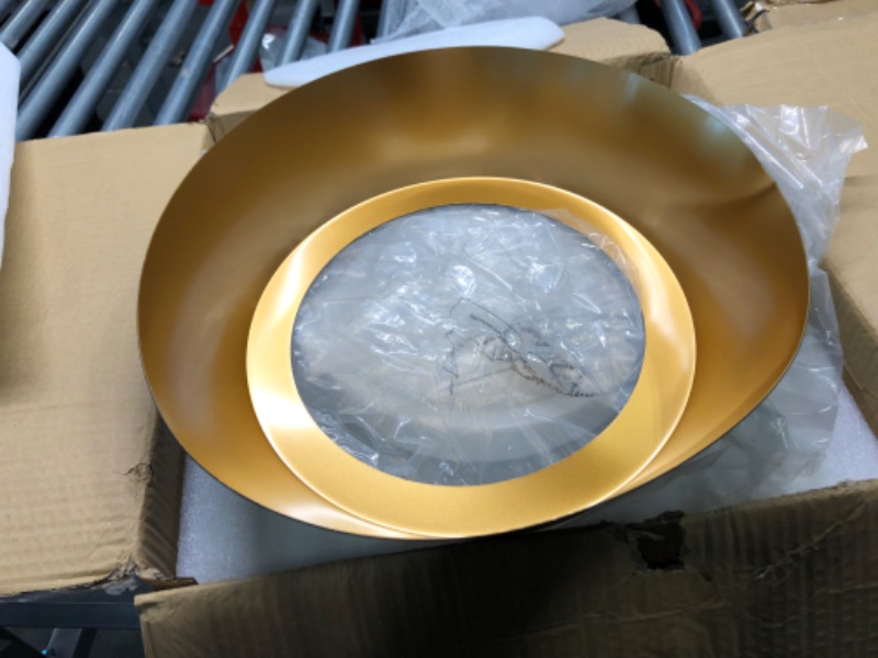 Photo 1 of AUTELO Close to Ceiling Light Fixtures, 16" Matte Black Flush Mount Ceiling Light in Frosted Glass, 2-Light Ceiling Light for Bedroom Living Room Hallway C3860