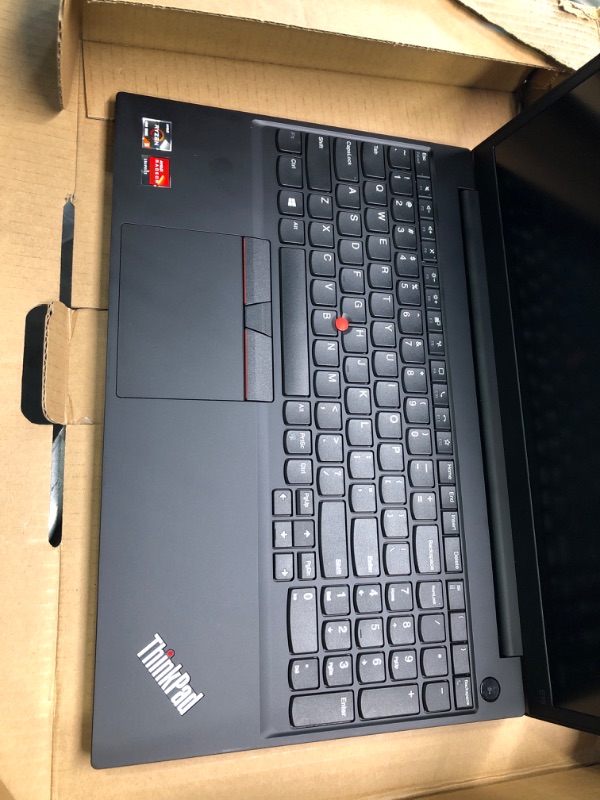 Photo 3 of Lenovo ThinkPad E15 (20T80005US) Laptop, 15.6" FHD Display, AMD Ryzen 5 4500U Upto 4.0GHz, 8GB RAM, 256GB NVMe SSD, HDMI, DIsplayPort via USB-C, Card Reader, Wi-Fi, Bluetooth, Windows 10 Pro