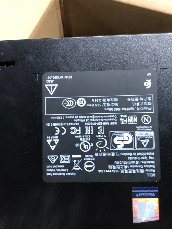 Photo 1 of DELL Optiplex 3050 Micro, Intel Core i5-6500T, 8GB DDR4 Ram, 256GB Solid State Drive SSD, Keyboard & Mouse, Windows 10 Pro (Renewed)']