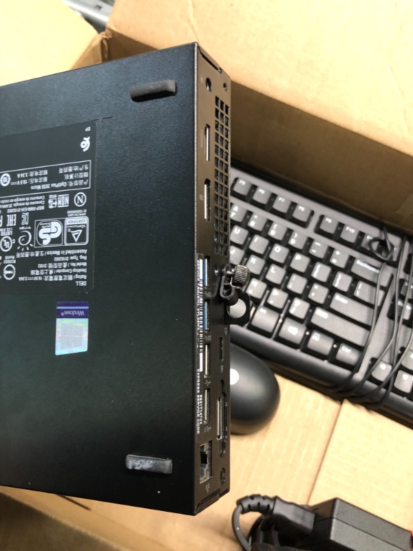 Photo 1 of DELL Optiplex 3050 Micro, Intel Core i5-6500T, 8GB DDR4 Ram, 256GB Solid State Drive SSD, Keyboard & Mouse, Windows 10 Pro (Renewed)']