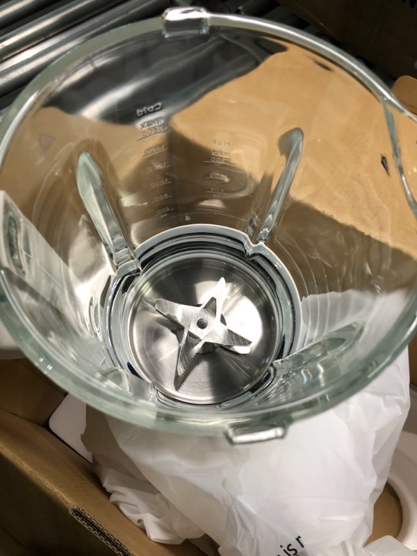 Photo 1 of joyami Professional Compact Smoothie Food Processing Blender 1000W Smart Electric Hot & Cold Drinks with Self-cleaning 54 Oz for Crushing Ice, Soy Milk, Fresh Juice