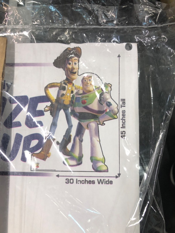 Photo 1 of Cardboard People Buzz & Woody Life Size Cardboard Cutout Standup - Disney Pixar's Toy Story
30"x45"
