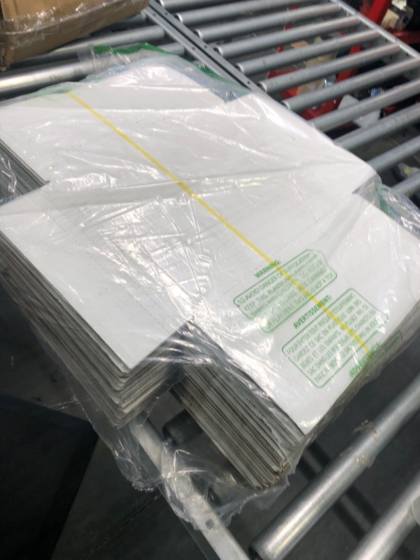 Photo 1 of Boxes Fast BFMFL1292 Deluxe Literature Cardboard Mailers, 12 1/8 x 9 1/4 x 2 Inches, Corrugated Die-Cut Shipping Boxes, Large White Mailing Boxes (Pack of 50)