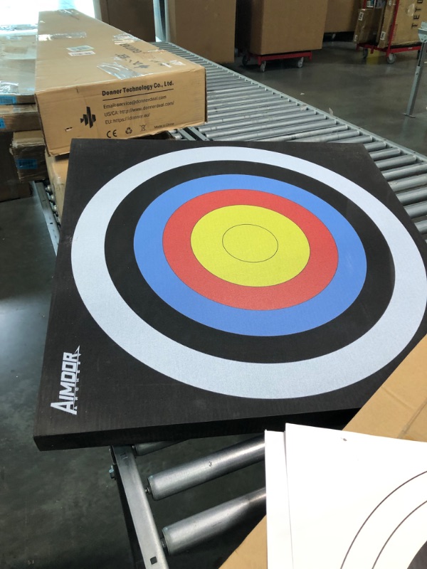 Photo 2 of Aimdor Archery Target EVA Foam 27'' Target Arrow Target Square Moving Target Youth Archery Arrow Target Practice Target Hunting Target