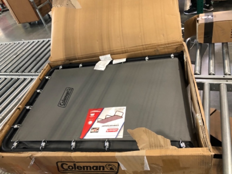 Photo 2 of Coleman ComfortSmart Cot Grey Cot