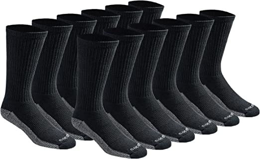 Photo 1 of Dickies Men's Dri-tech Moisture Control Crew Socks Multipack 10