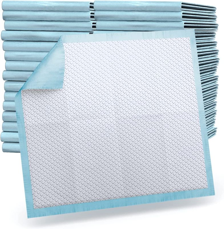 Photo 1 of 50 x Extra Large 36" x 36" Ultra Absorbent Disposable Incontinence Bed Pads | High Absorbency Waterproof Protective Underpads for Mattress, Sofa & Chair for Babies, Children, Adults, & Elderly & Pets