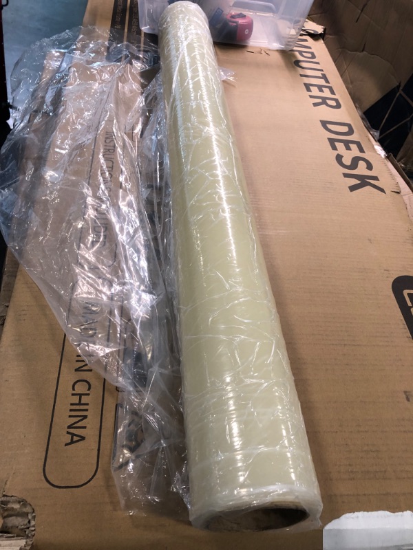 Photo 2 of Carpet Protection Film 36" x 200' roll. Made in The USA! Easy Unwind, Clean Removal, Strongest and Most Durable Carpet Protector. Clear, Self-Adhesive Surface Protective Film.