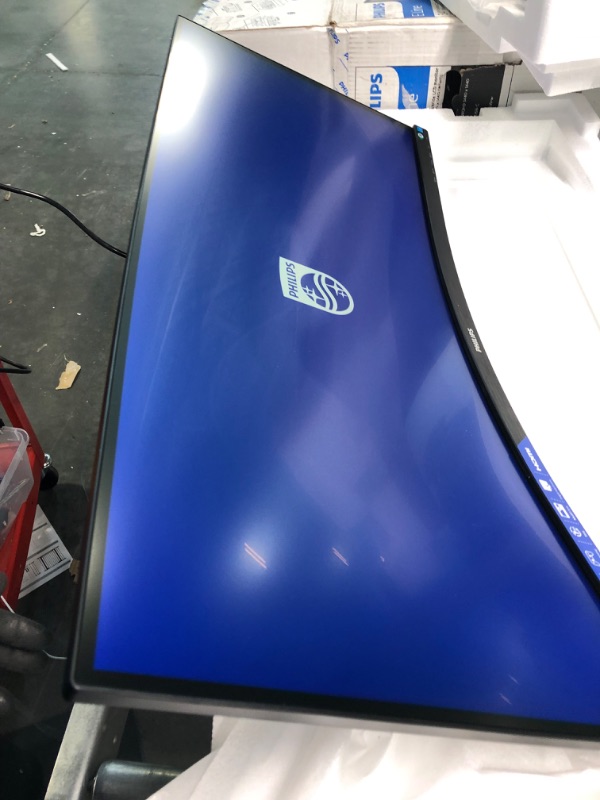 Photo 1 of PHILIPS 346E2CUAE 34" Curved Frameless, UltraWide QHD 3440x1440,100Hz, 121% sRGB, 1ms MPRT, USB-C Charging, MultiView PIP/PBP, Height Adjustable, 4Yr Advance Replacement, Black