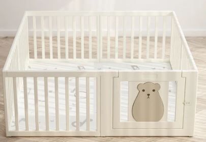 Photo 5 of Benarita Baby Playpen Kids Activity Center Safety Play Yard with Gate and Mat Beige Indoor Outdoor Fence for Baby Boys Girls
brand new!!!

