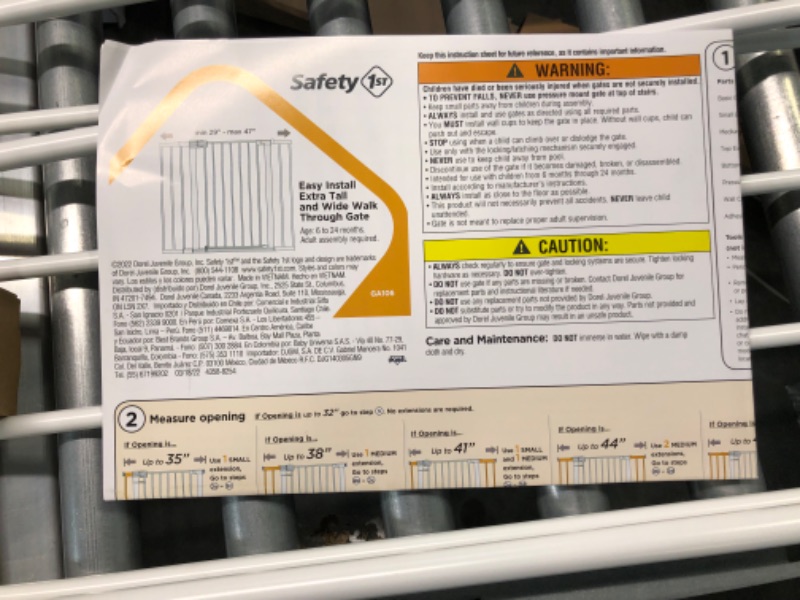 Photo 4 of Safety 1st Gate, Extra Tall & Wide, Easy Install
