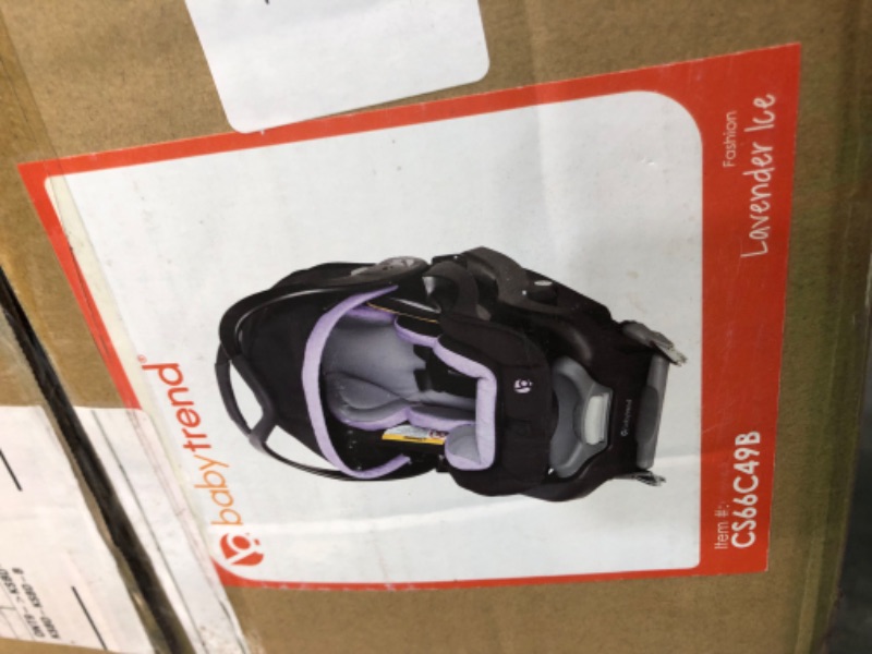 Photo 4 of Baby Trend Secure Snap Tech 35 Infant Car Seat, Lavender Ice 16.5x16.25x28.5 Inch (Pack of 1)

































































































































































