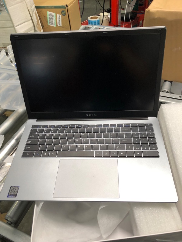 Photo 3 of SGIN Laptop 15.6 Inch, 4GB DDR4 128GB SSD Windows 11 Laptops with Intel Celeron N4020C(up to 2.8 GHz), Intel UHD Graphics 600, Mini HDMI, WiFi, Webcam, USB3.0, Bluetooth 4.2 4GB RAM 128GB SSD
-appears new open box-
