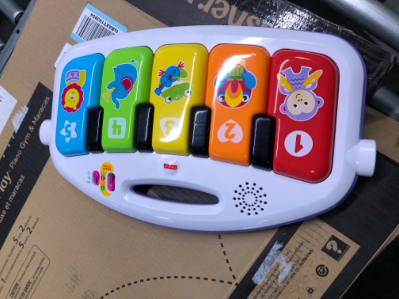 Photo 2 of Fisher-Price Deluxe Kick & Play Piano Gym & Maracas