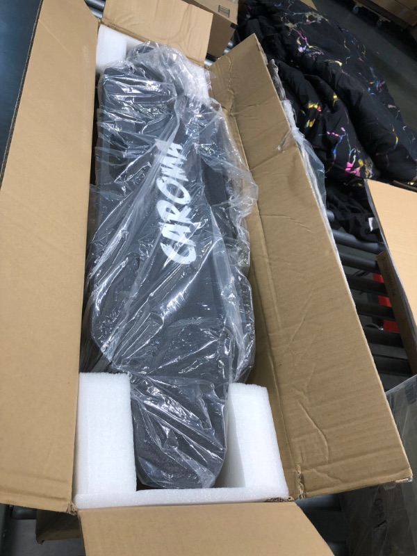 Photo 1 of Caroma Electric Skateboards with Remote, 700W Dual Motor, 18.6 MPH Max Speed, 12 Miles Range, Electric Longboard for Adults Black-700W