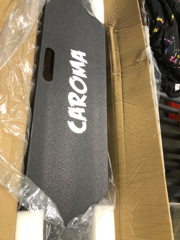 Photo 1 of Caroma Electric Skateboards with Remote, 700W Dual Motor, 18.6 MPH Max Speed, 12 Miles Range, Electric Longboard for Adults Black-700W