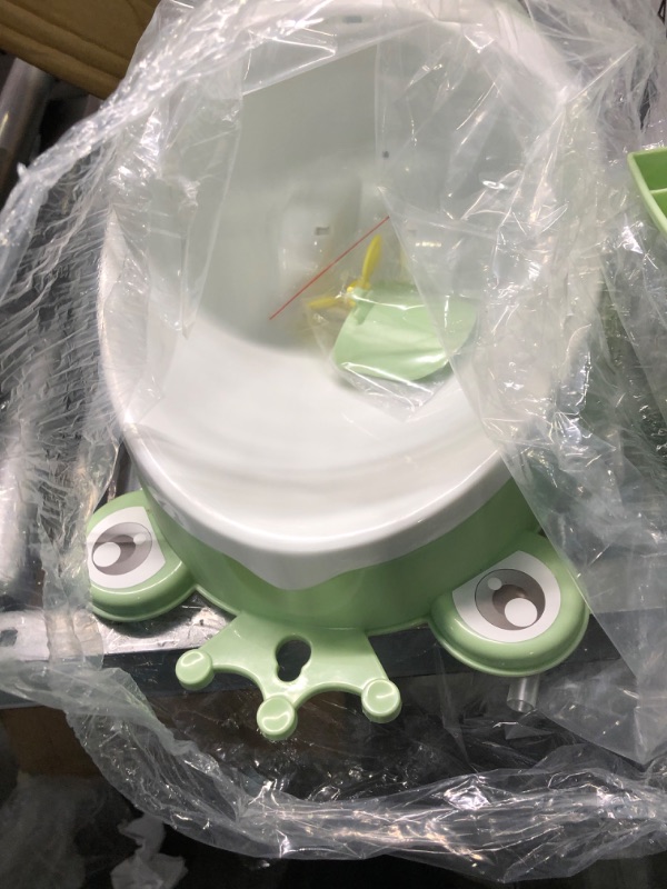Photo 1 of Frog Pee Training,Potty Training Urinal for Boys Kids Toddler Standing Urinal Wall-Mounted Toilet with Funny