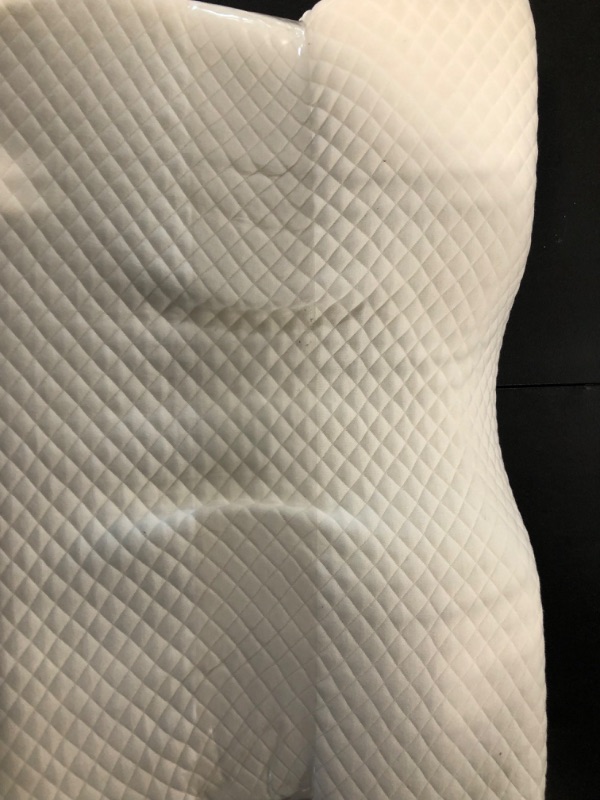 Photo 2 of Zamat Contour Memory Foam Pillow for Neck Pain Relief, Adjustable Ergonomic Cervical