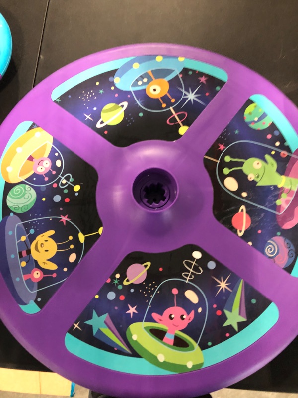 Photo 3 of MindSprout Light-Up Space Twister | 360° Sit Twist and Spin, Toddler Toys Age 2, 3, 4, 5, Birthday for Boy Girl, 18 Months +, LED Lights, Kids Toy Indoor or Outdoor for 2 Year Old (Patent Pending)