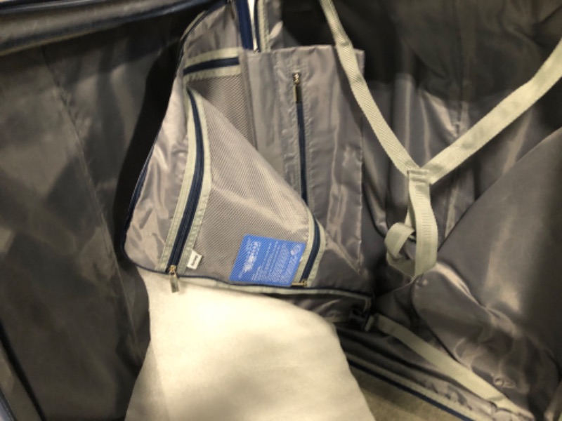 Photo 7 of Balelinko Hardside Luggage 3-Piece Set (20/24/28) Expandable Suitcase with 360°Double Spinner Wheels Polypropylene Hardshell Lightweight, Bonus Travel Umbrella Navy