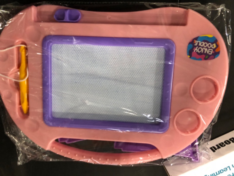 Photo 1 of BABLOCVID Toddler Toys,Toys for 1-2 Year Old Girls,Magnetic Drawing Board,Erasable Doodle Board for Kids,Toddler Baby Toys 18 Months to 3 Girls Boys Pink