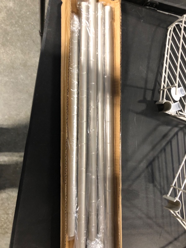 Photo 1 of BINO Tension Pole Corner Shower Caddy - Brushed Nickel - Shower Organizer Shower Shelf Shower Rack Shower Storage Bathroom Caddy Shower Corner Shelf Shower Shelves Shower Caddy Corner Shower Shelf Rounded