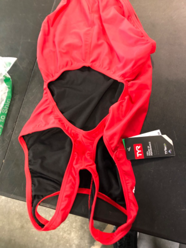 Photo 3 of TYR Women's Tyreco Maxfit Swimsuit Red 36