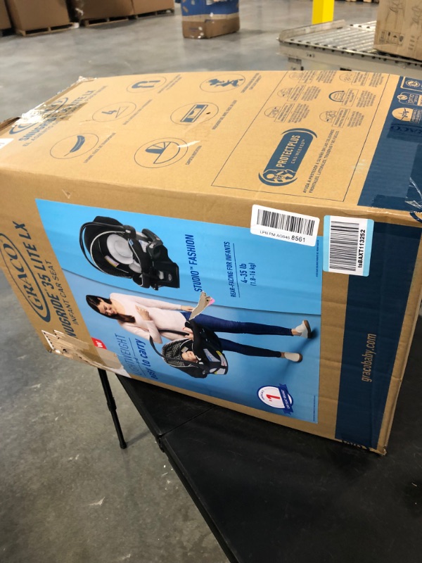 Photo 1 of Graco SnugRide 35 Lite LX Infant Car Seat, Studio SnugRide 1 Count (Pack of 1) Studio