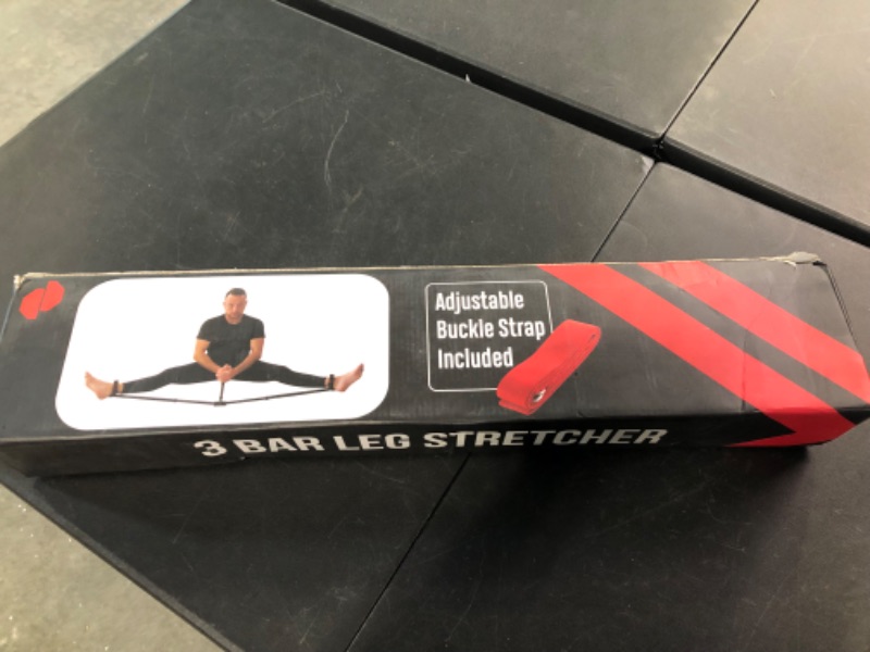 Photo 5 of 3 Bar Leg Stretcher – Stainless Steel Split Machine MMA Equipment Hamstring Stretcher Device Boosts Range of Motion and Stretching Flexibility – Yoga, Ballet, Dance and Gymnastics Training Equipment