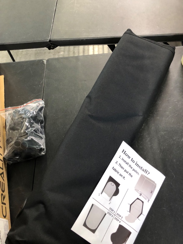 Photo 1 of Creality 3D Printer Tent Protective Cover Full Range Fireproof and Dustproof Enclosure Mini 3D Printing Room for Ender 3/ Ender 3 V2/ Ender 3 Pro/Ender 3 S1/ Ender 3 S1 Pro (17.5"x22.2"x 27")