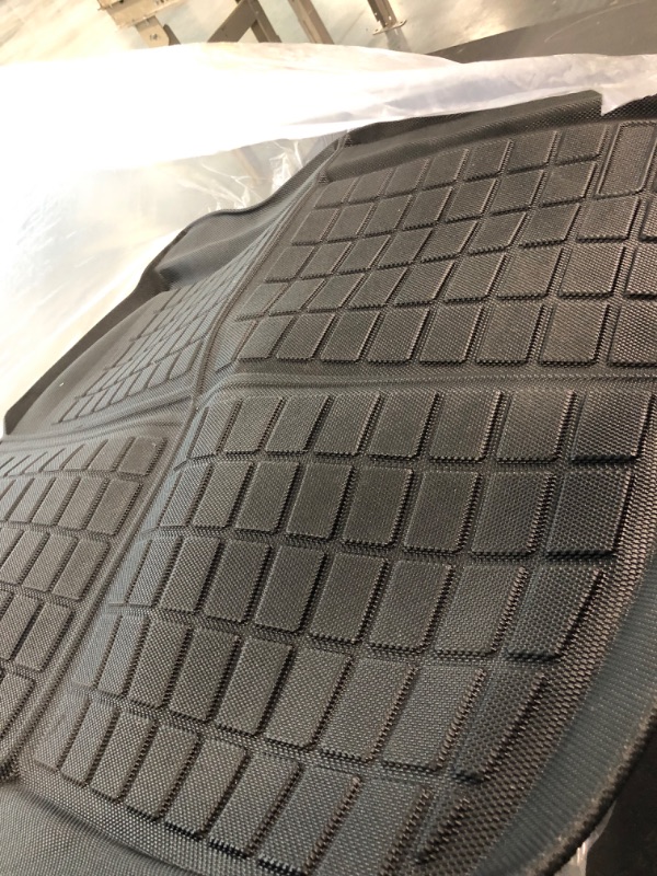 Photo 2 of SUPER LINER Tesla Model 3 Floor Mats Complete Set Custom Fit 2021 2022 2023 All-Weather Cargo Liner Rear Cargo Tray Trunk Floor Mat Interior Accessories