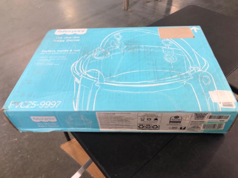 Photo 1 of Fisher-Price On-the-Go Baby Dome Rosy Windmill